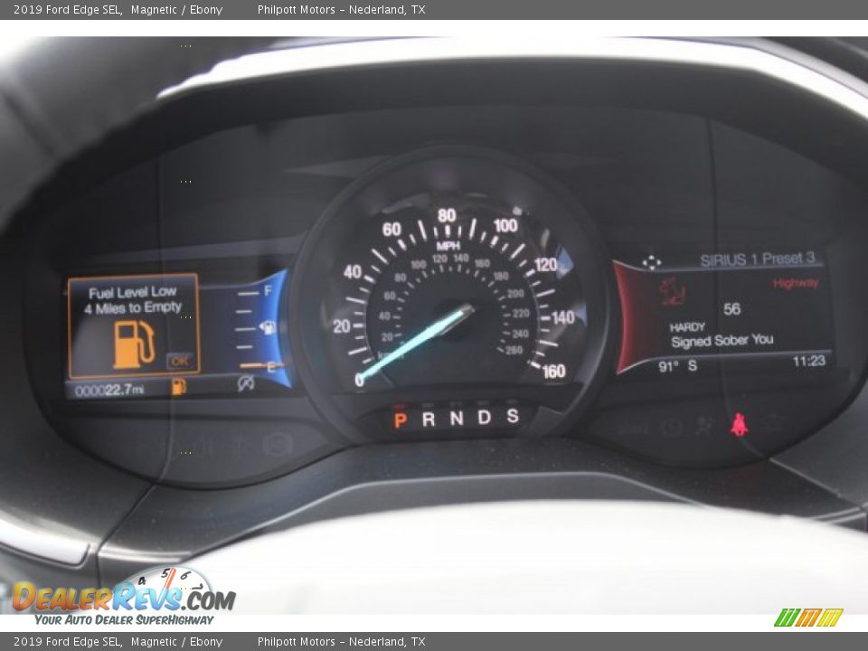 2019 Ford Edge SEL Magnetic / Ebony Photo #14