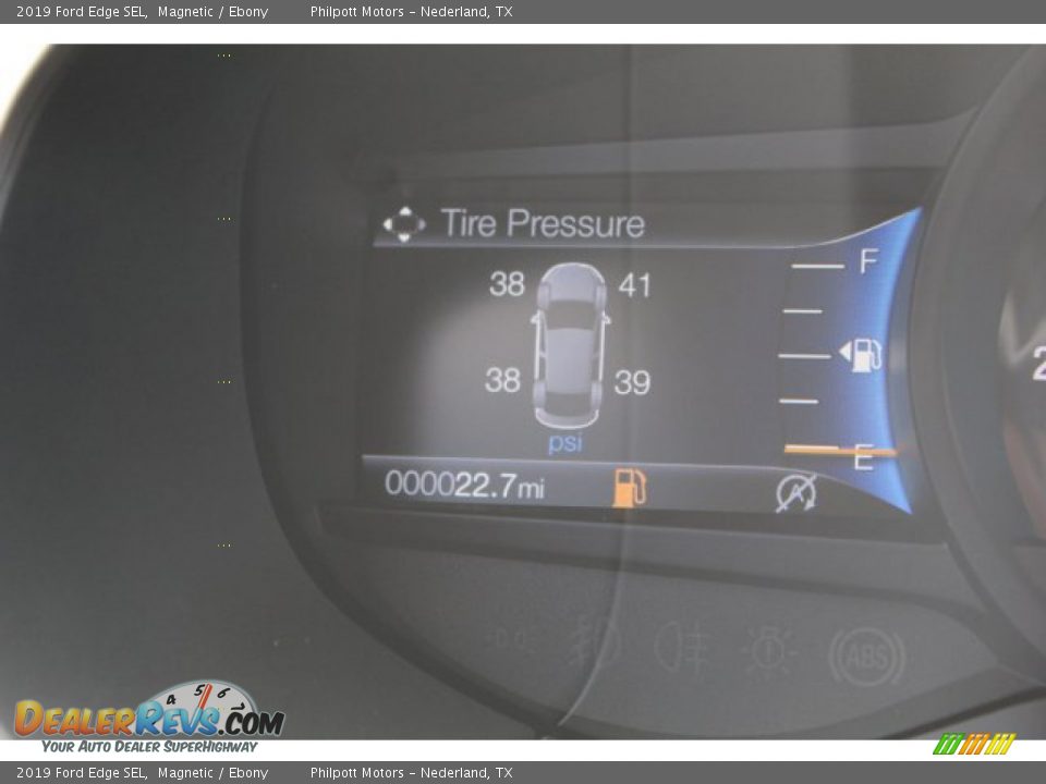 2019 Ford Edge SEL Magnetic / Ebony Photo #15