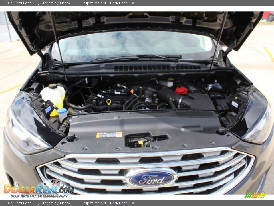 2019 Ford Edge SEL Magnetic / Ebony Photo #25