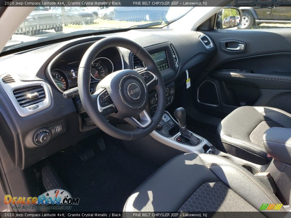 2020 Jeep Compass Latitude 4x4 Granite Crystal Metallic / Black Photo #7