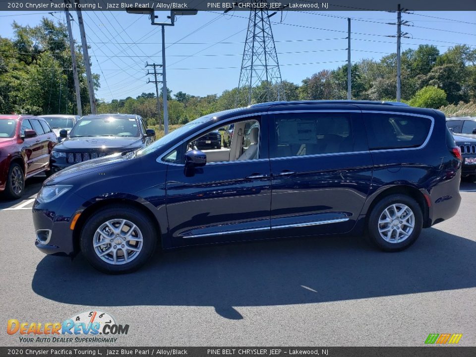 2020 Chrysler Pacifica Touring L Jazz Blue Pearl / Alloy/Black Photo #3