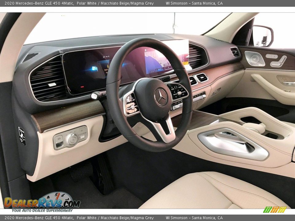 Macchiato Beige/Magma Grey Interior - 2020 Mercedes-Benz GLE 450 4Matic Photo #4