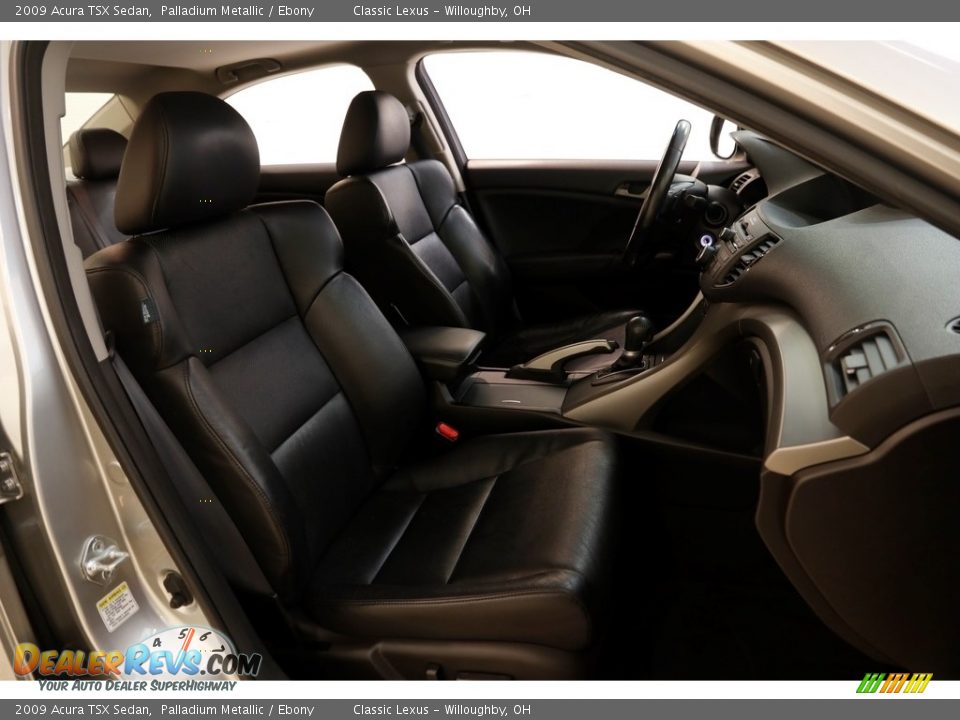 2009 Acura TSX Sedan Palladium Metallic / Ebony Photo #15