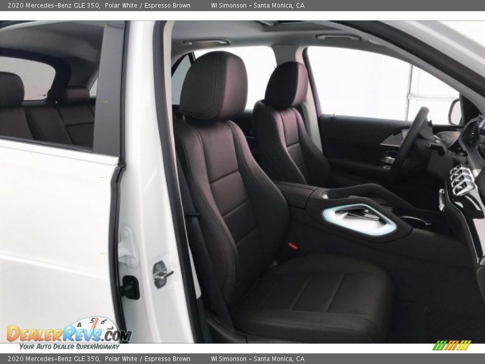 2020 Mercedes-Benz GLE 350 Polar White / Espresso Brown Photo #5