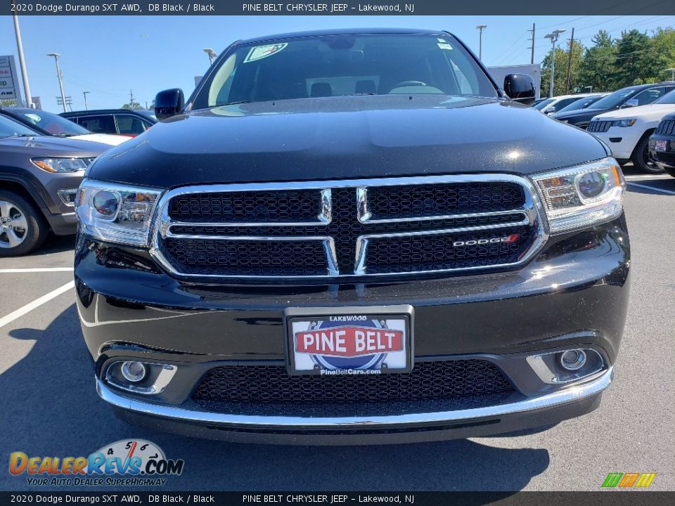 2020 Dodge Durango SXT AWD DB Black / Black Photo #2