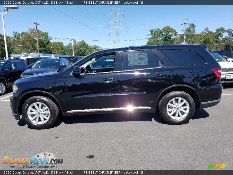 2020 Dodge Durango SXT AWD DB Black / Black Photo #3