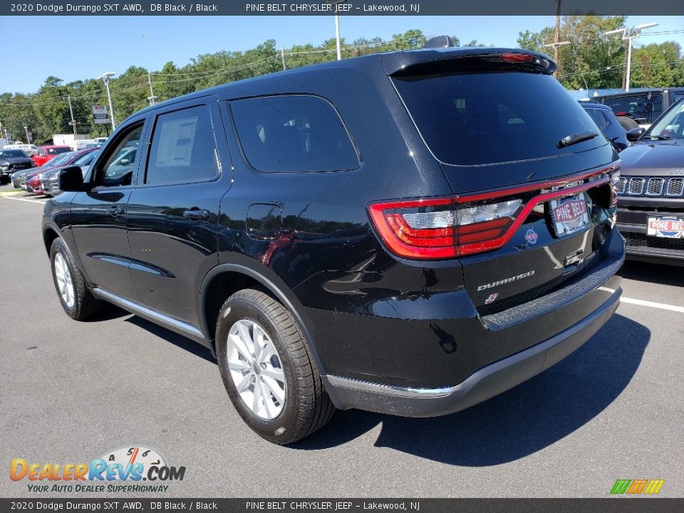 2020 Dodge Durango SXT AWD DB Black / Black Photo #4