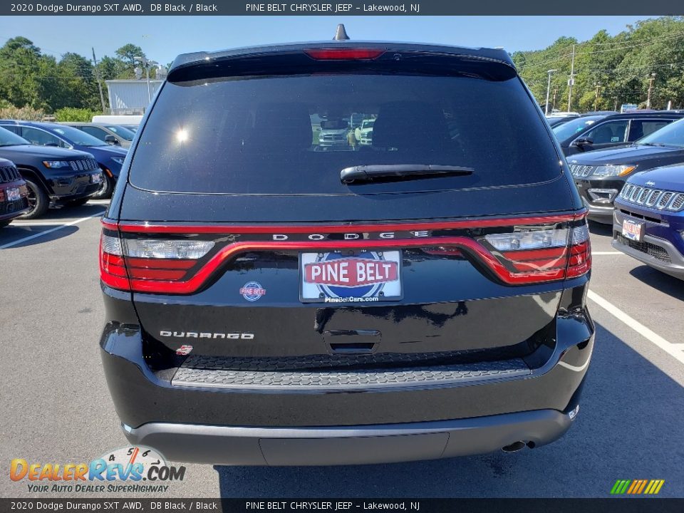 2020 Dodge Durango SXT AWD DB Black / Black Photo #5