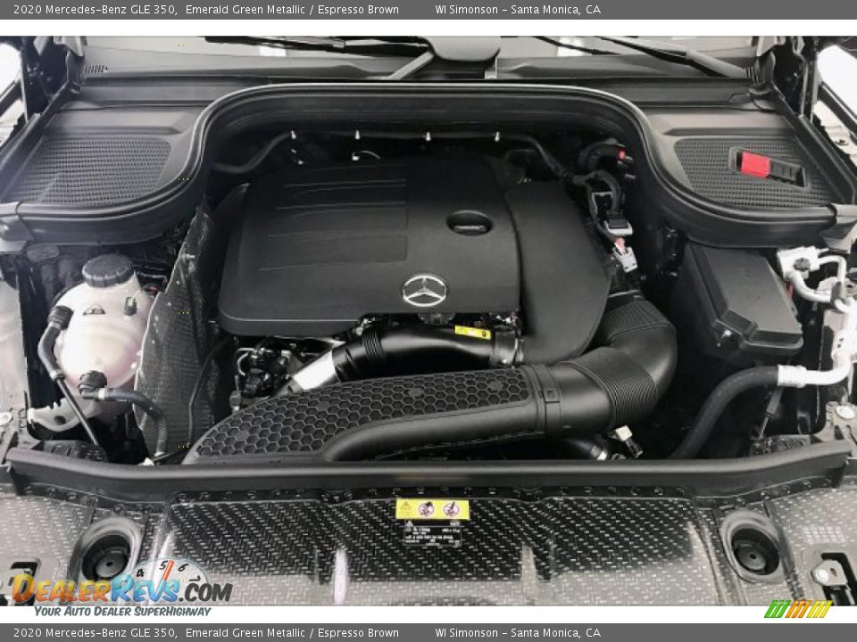 2020 Mercedes-Benz GLE 350 2.0 Liter Turbocharged DOHC 16-Valve VVT 4 Cylinder Engine Photo #8