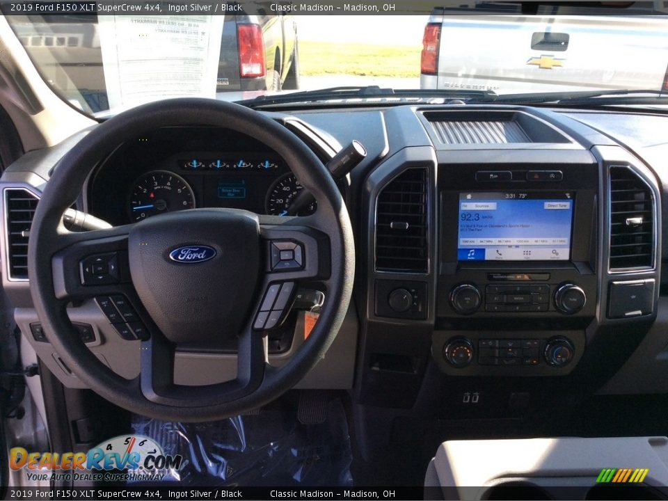 2019 Ford F150 XLT SuperCrew 4x4 Ingot Silver / Black Photo #3