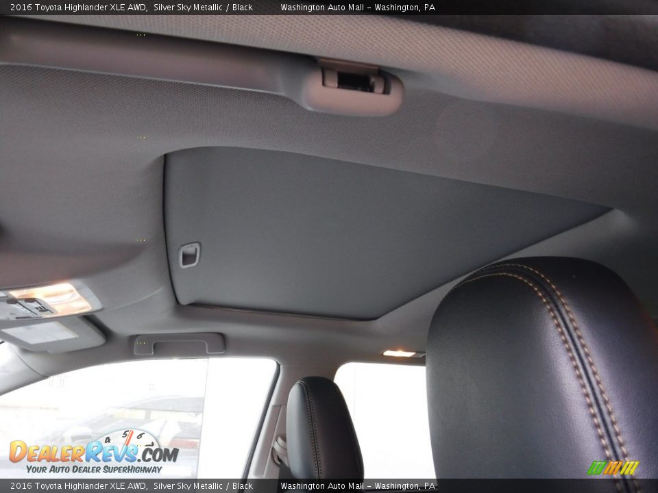 2016 Toyota Highlander XLE AWD Silver Sky Metallic / Black Photo #11