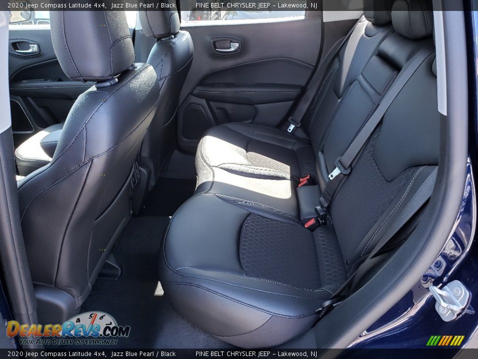 2020 Jeep Compass Latitude 4x4 Jazz Blue Pearl / Black Photo #6
