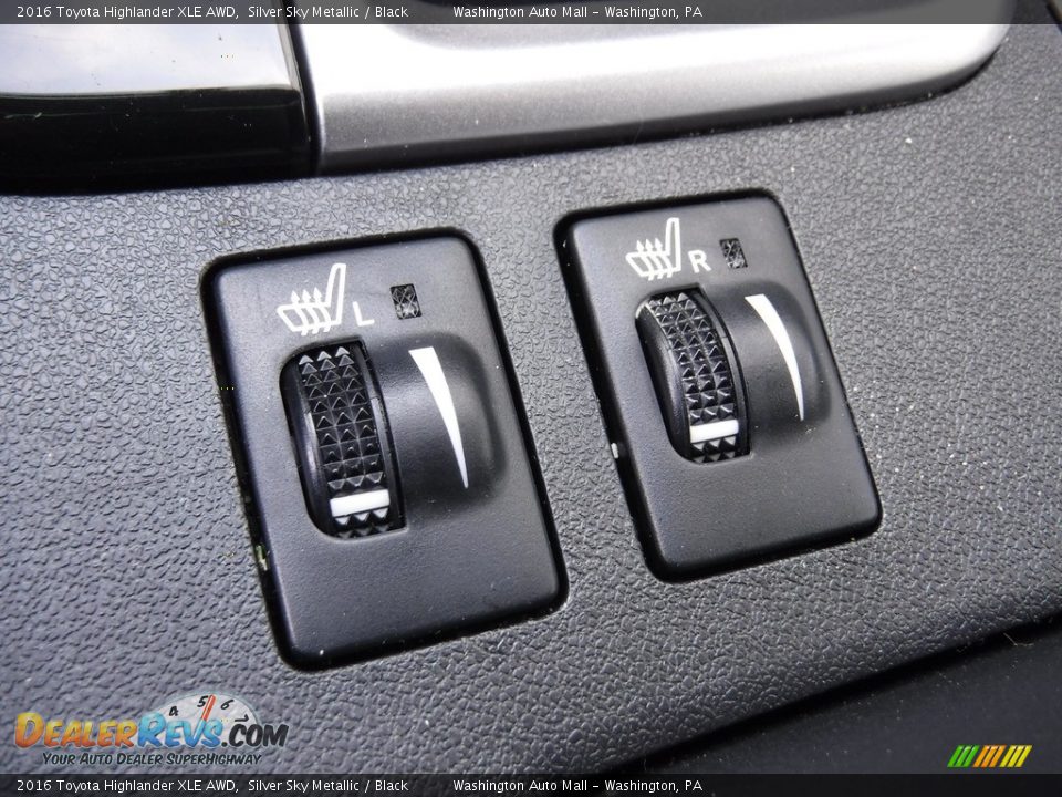 2016 Toyota Highlander XLE AWD Silver Sky Metallic / Black Photo #19