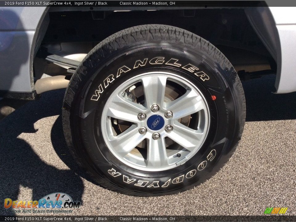 2019 Ford F150 XLT SuperCrew 4x4 Ingot Silver / Black Photo #13