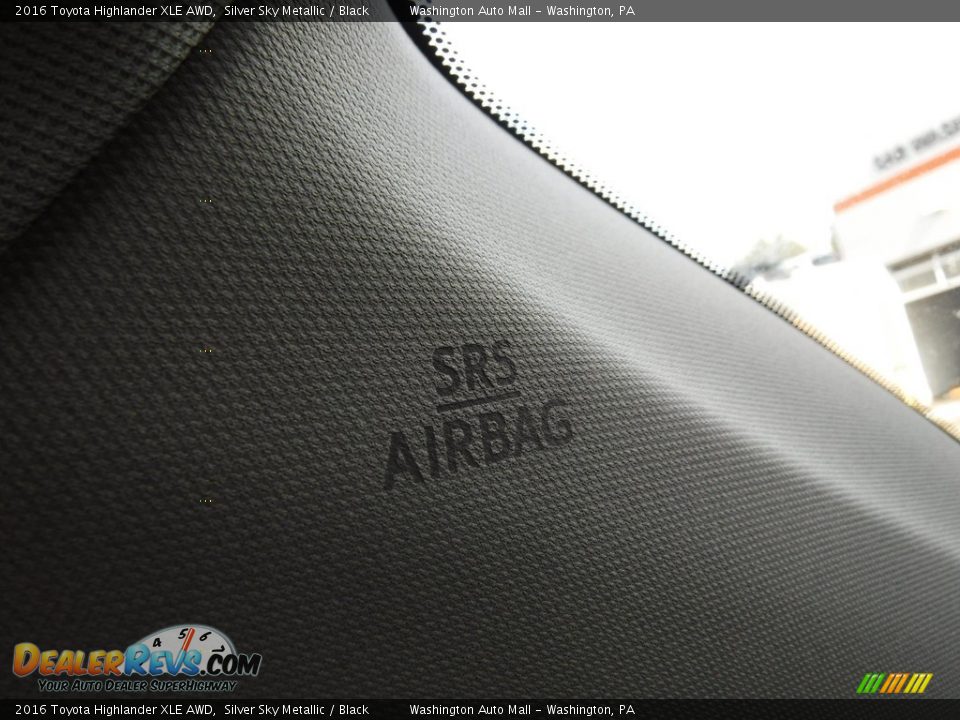 2016 Toyota Highlander XLE AWD Silver Sky Metallic / Black Photo #21