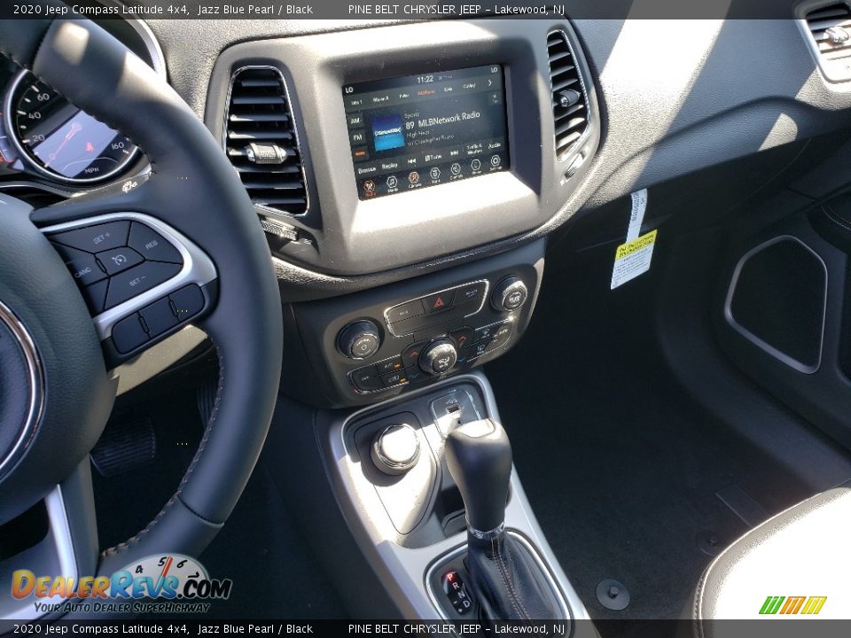 2020 Jeep Compass Latitude 4x4 Jazz Blue Pearl / Black Photo #10
