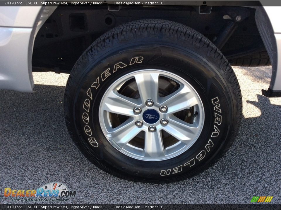 2019 Ford F150 XLT SuperCrew 4x4 Ingot Silver / Black Photo #14