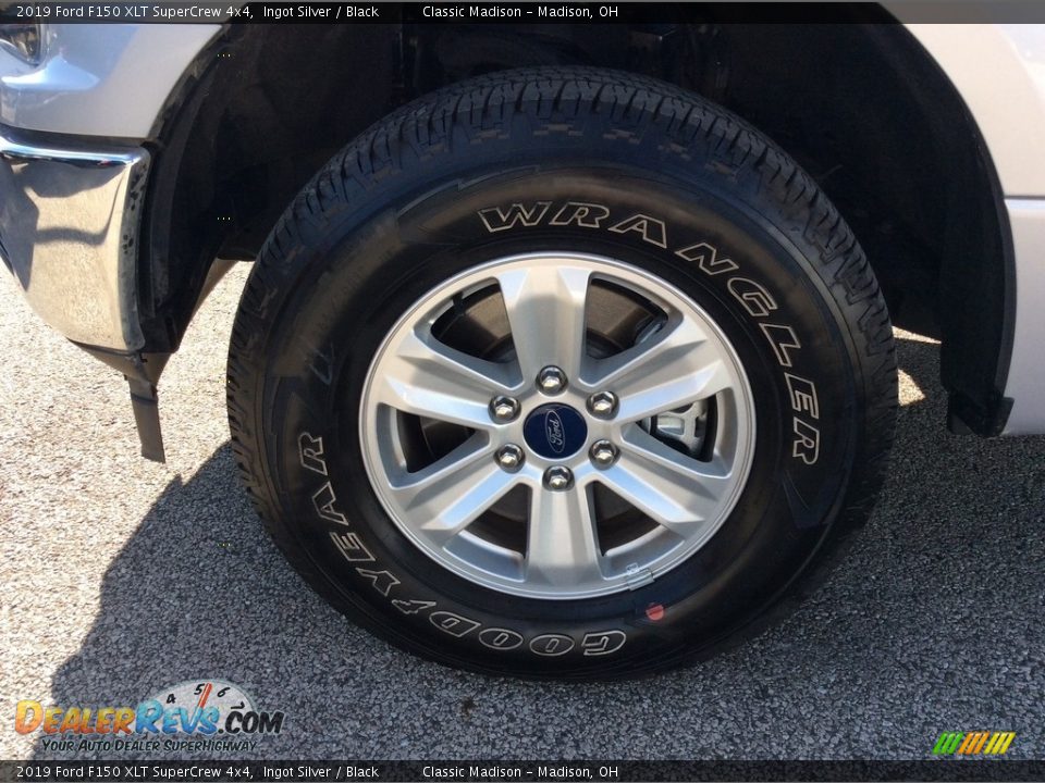 2019 Ford F150 XLT SuperCrew 4x4 Ingot Silver / Black Photo #15