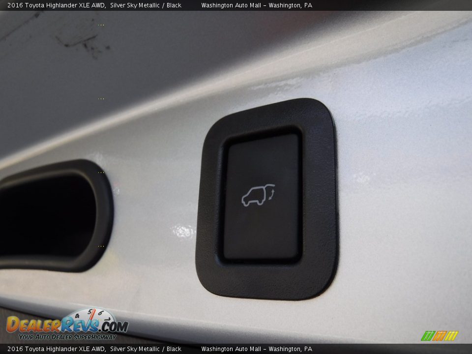 2016 Toyota Highlander XLE AWD Silver Sky Metallic / Black Photo #27