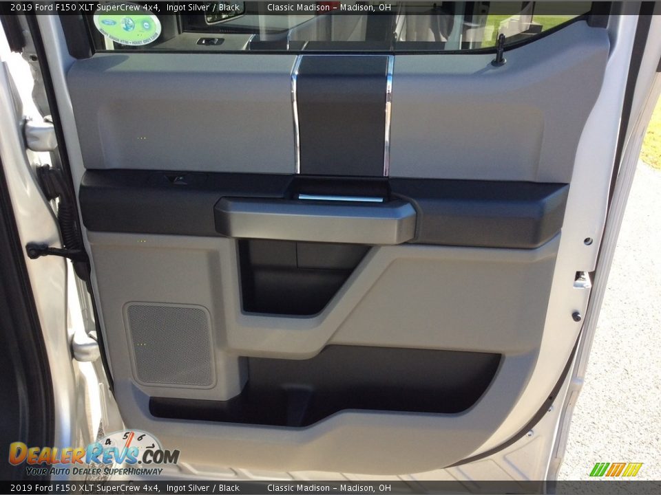 2019 Ford F150 XLT SuperCrew 4x4 Ingot Silver / Black Photo #23