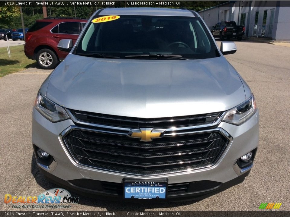2019 Chevrolet Traverse LT AWD Silver Ice Metallic / Jet Black Photo #4