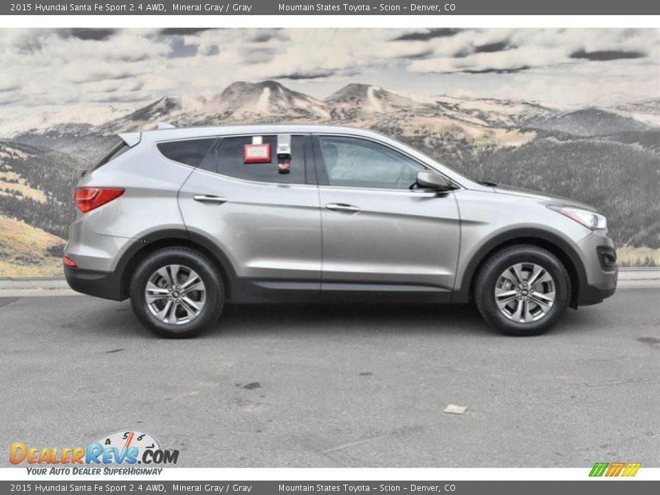 2015 Hyundai Santa Fe Sport 2.4 AWD Mineral Gray / Gray Photo #2