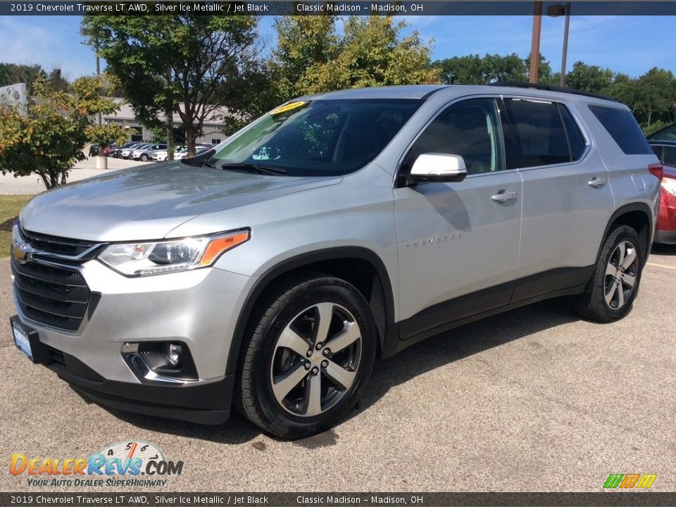 2019 Chevrolet Traverse LT AWD Silver Ice Metallic / Jet Black Photo #5