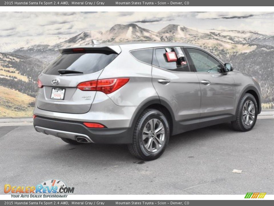 2015 Hyundai Santa Fe Sport 2.4 AWD Mineral Gray / Gray Photo #3