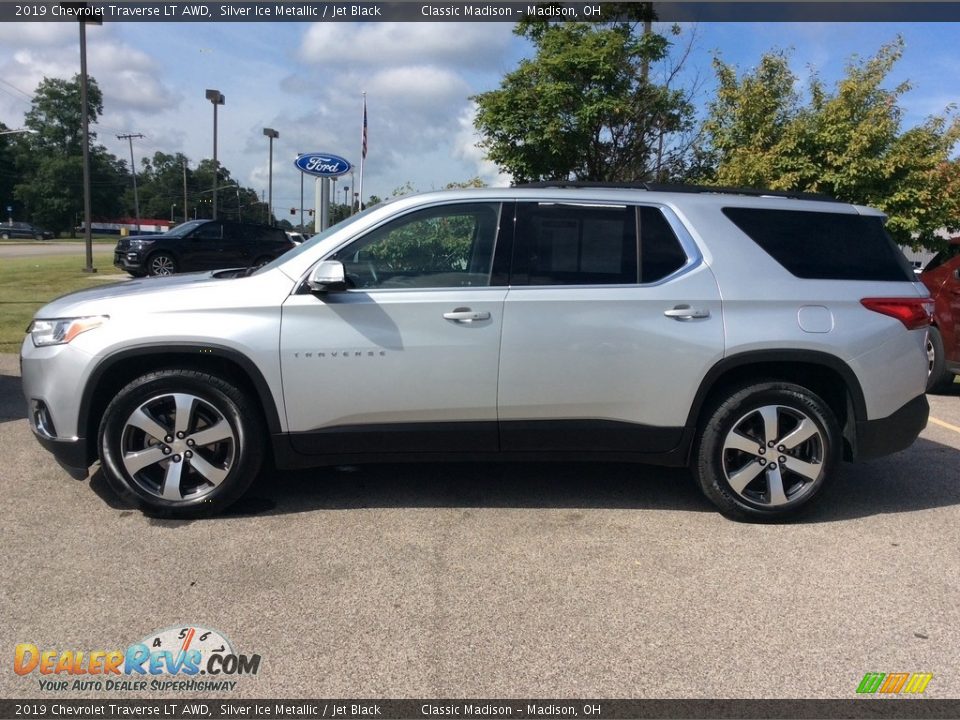 2019 Chevrolet Traverse LT AWD Silver Ice Metallic / Jet Black Photo #6