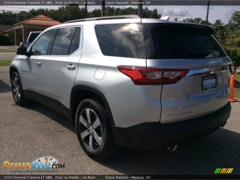 2019 Chevrolet Traverse LT AWD Silver Ice Metallic / Jet Black Photo #7