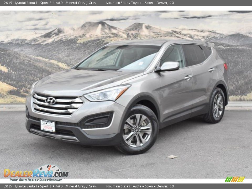 2015 Hyundai Santa Fe Sport 2.4 AWD Mineral Gray / Gray Photo #5