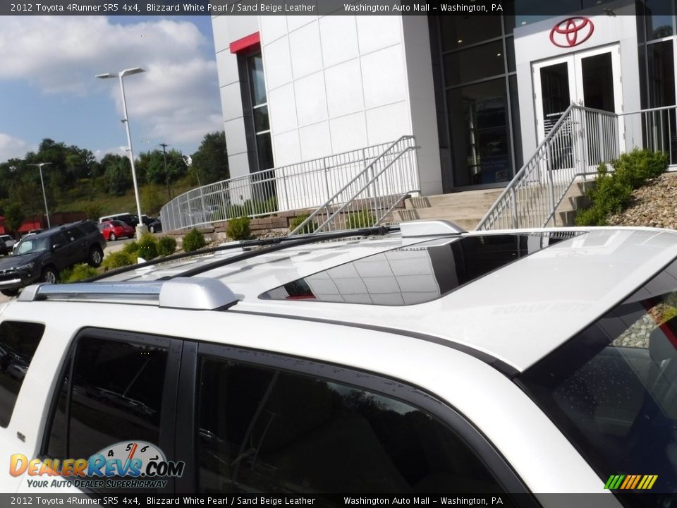 2012 Toyota 4Runner SR5 4x4 Blizzard White Pearl / Sand Beige Leather Photo #3