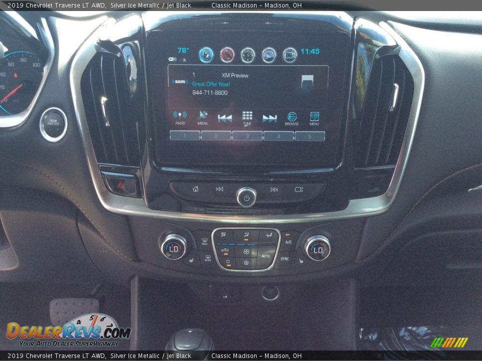 2019 Chevrolet Traverse LT AWD Silver Ice Metallic / Jet Black Photo #19
