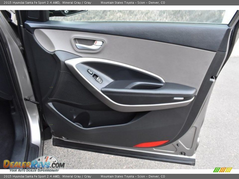 2015 Hyundai Santa Fe Sport 2.4 AWD Mineral Gray / Gray Photo #25