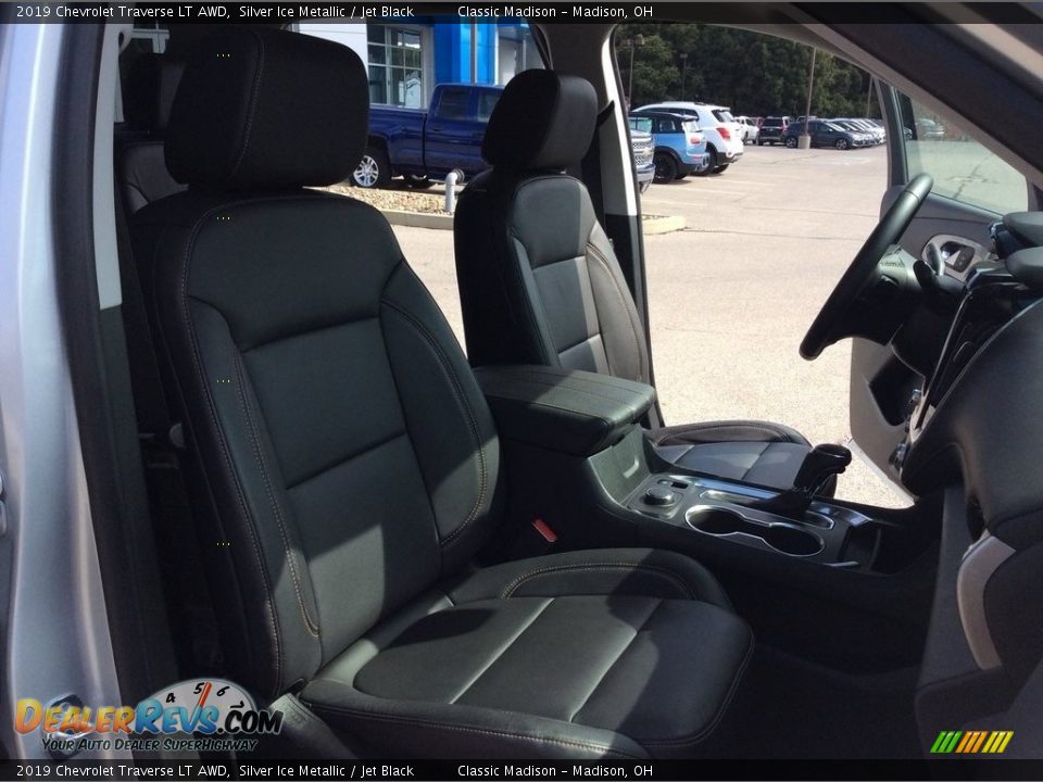 2019 Chevrolet Traverse LT AWD Silver Ice Metallic / Jet Black Photo #28