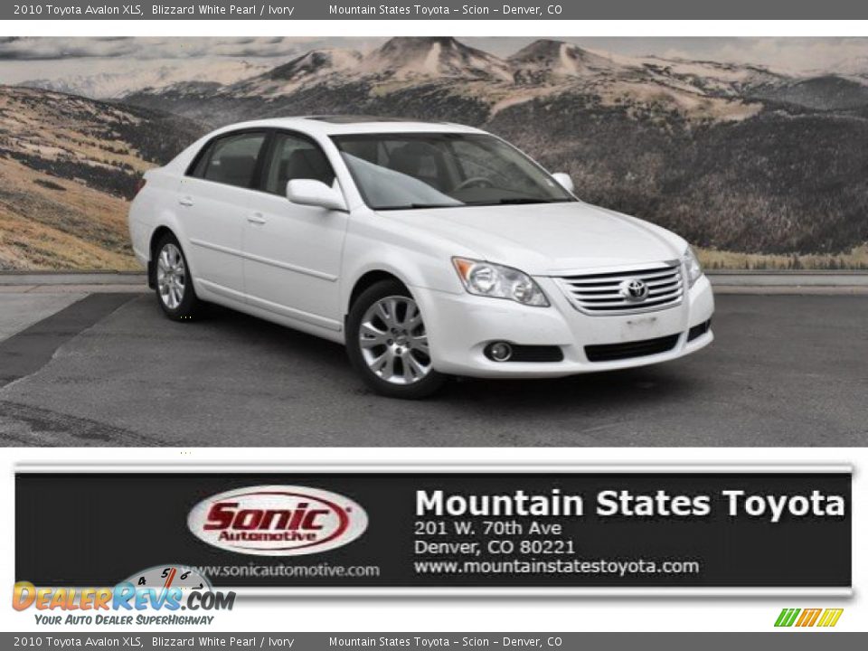 2010 Toyota Avalon XLS Blizzard White Pearl / Ivory Photo #1