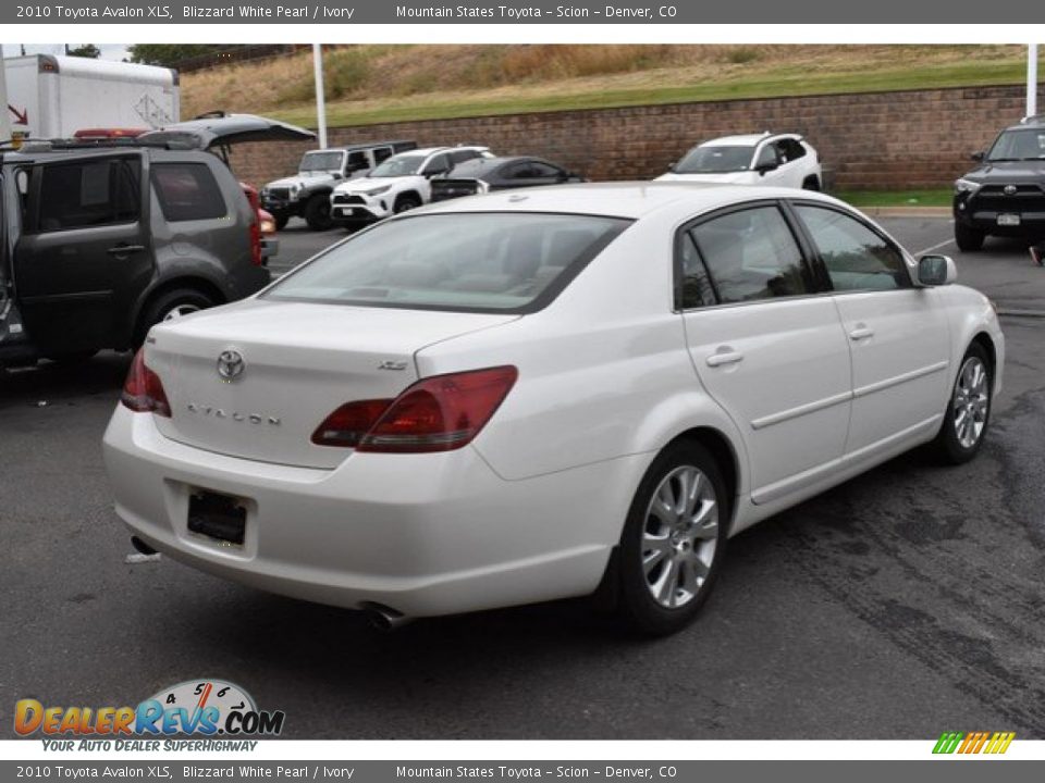 2010 Toyota Avalon XLS Blizzard White Pearl / Ivory Photo #6