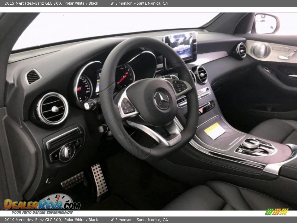 2019 Mercedes-Benz GLC 300 Polar White / Black Photo #4