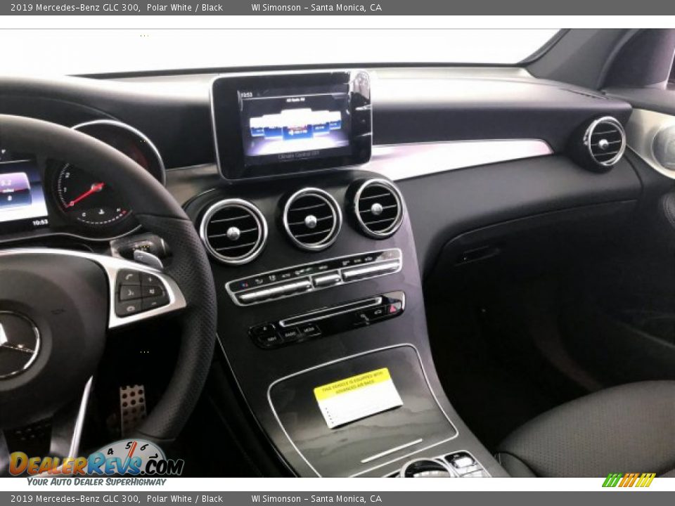 2019 Mercedes-Benz GLC 300 Polar White / Black Photo #6