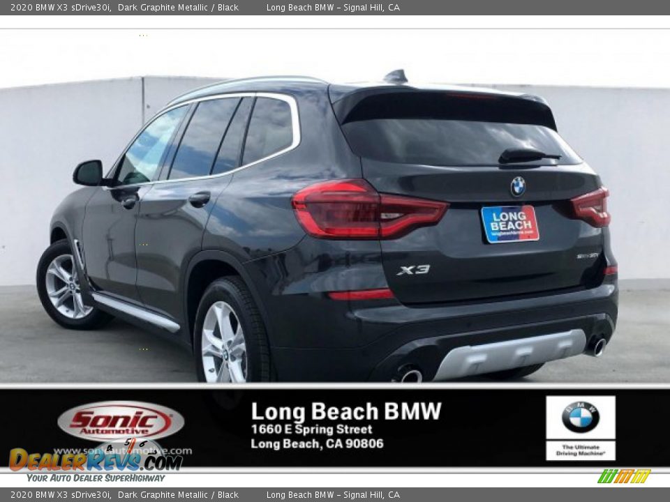 2020 BMW X3 sDrive30i Dark Graphite Metallic / Black Photo #2