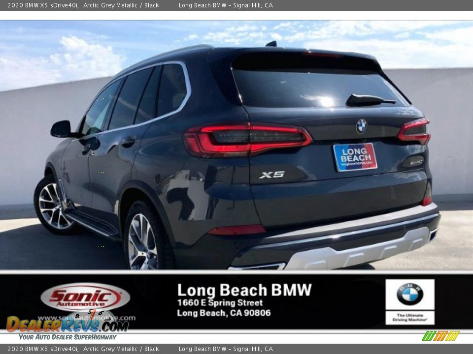 2020 BMW X5 sDrive40i Arctic Grey Metallic / Black Photo #2