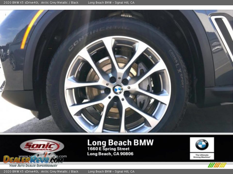 2020 BMW X5 sDrive40i Arctic Grey Metallic / Black Photo #9
