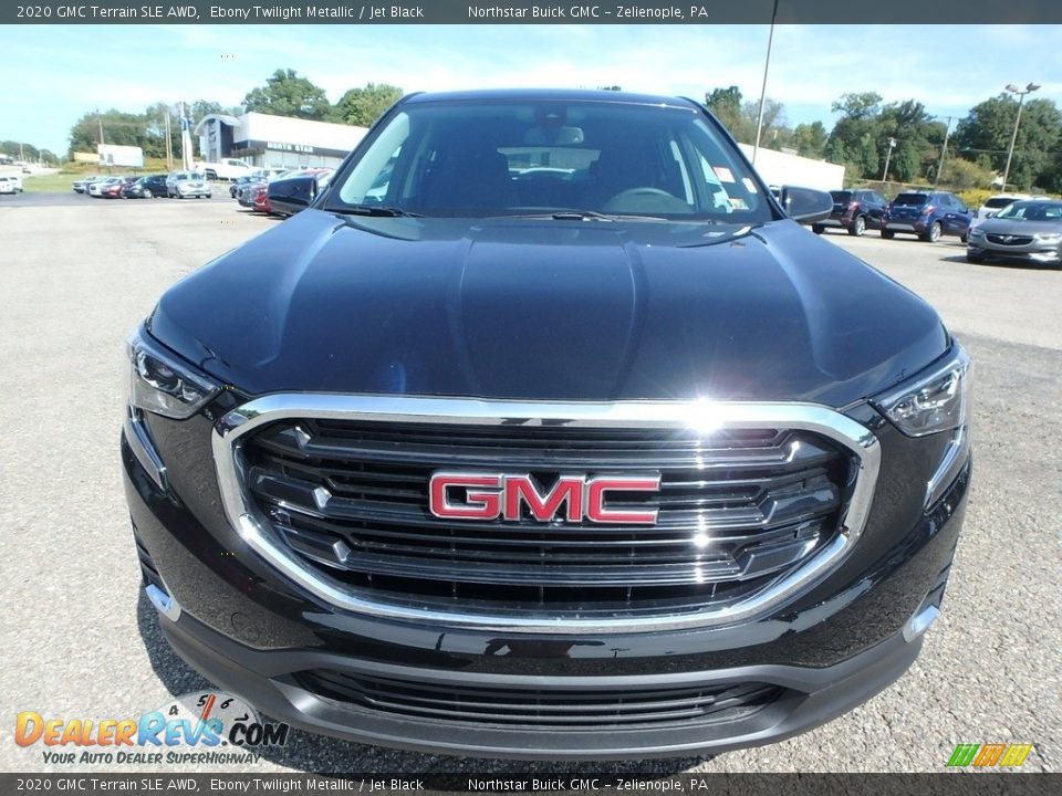 2020 GMC Terrain SLE AWD Ebony Twilight Metallic / Jet Black Photo #2