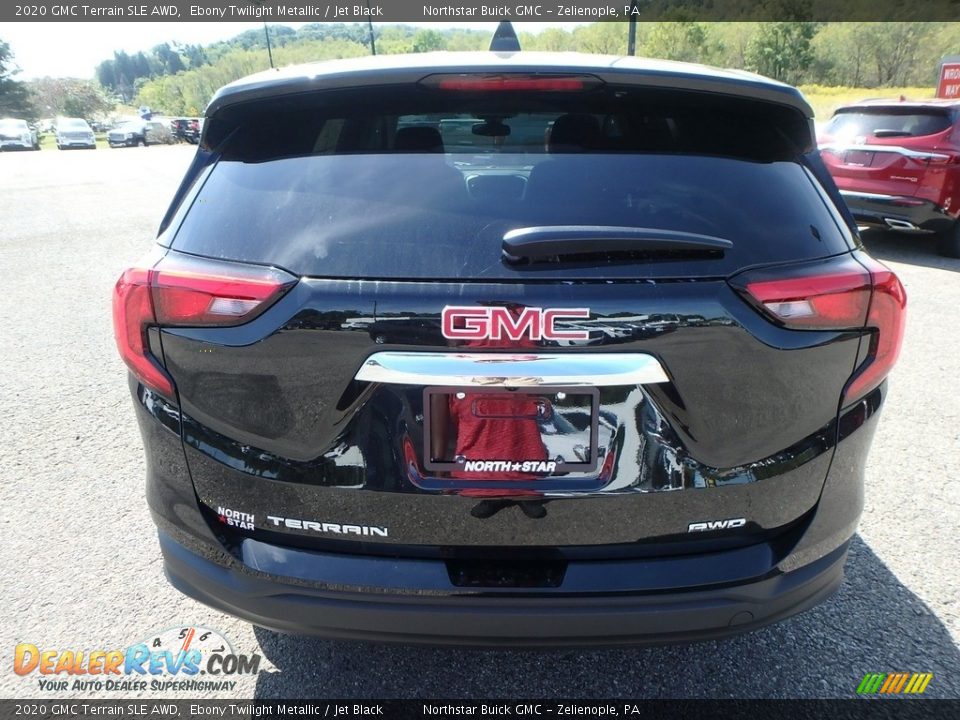 2020 GMC Terrain SLE AWD Ebony Twilight Metallic / Jet Black Photo #6