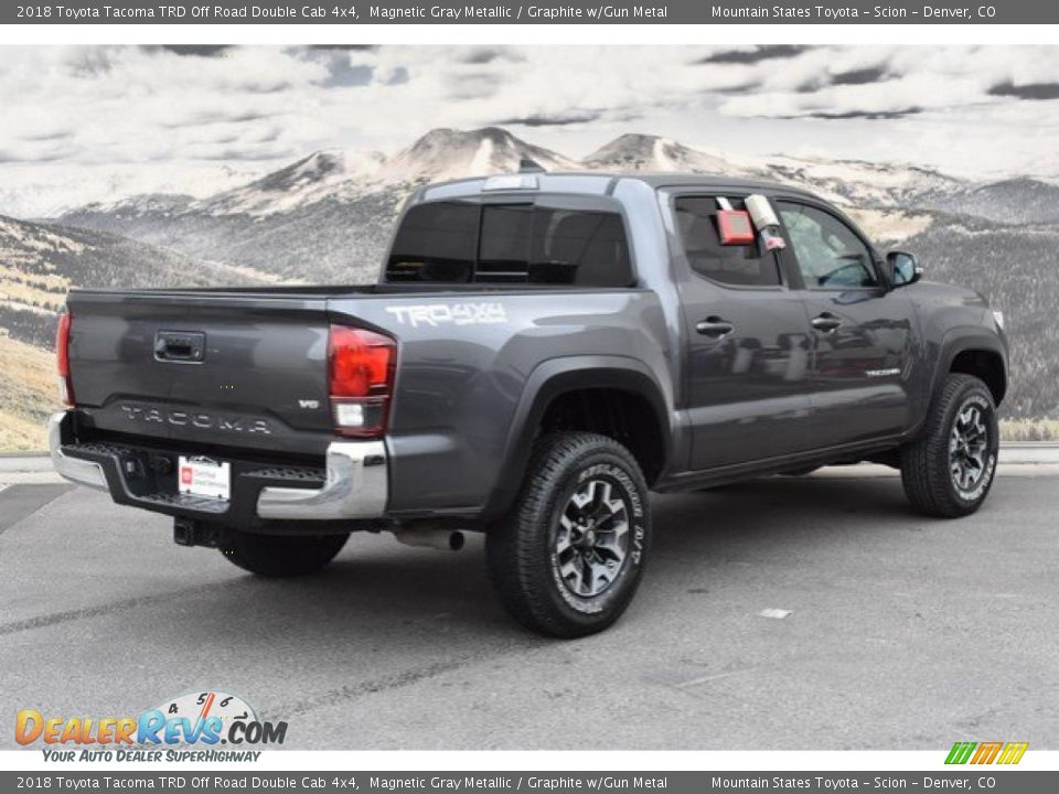 2018 Toyota Tacoma TRD Off Road Double Cab 4x4 Magnetic Gray Metallic / Graphite w/Gun Metal Photo #3