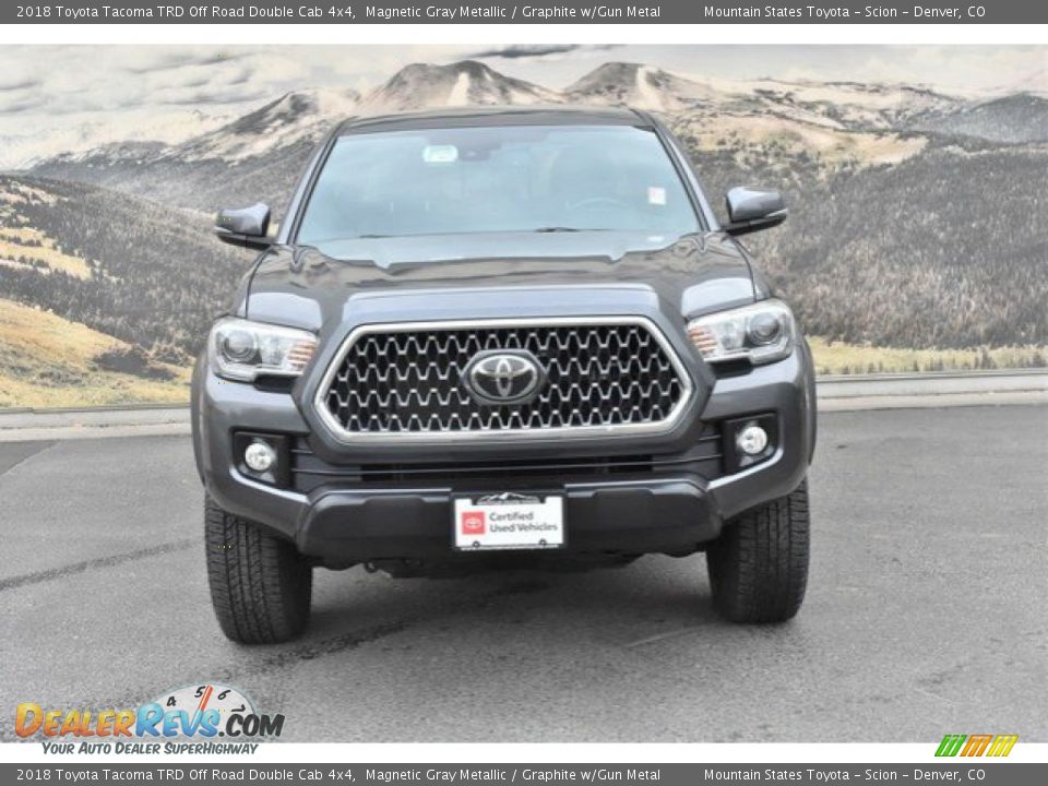 2018 Toyota Tacoma TRD Off Road Double Cab 4x4 Magnetic Gray Metallic / Graphite w/Gun Metal Photo #4