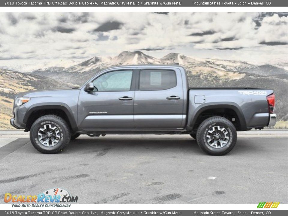 2018 Toyota Tacoma TRD Off Road Double Cab 4x4 Magnetic Gray Metallic / Graphite w/Gun Metal Photo #6