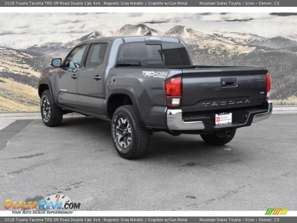 2018 Toyota Tacoma TRD Off Road Double Cab 4x4 Magnetic Gray Metallic / Graphite w/Gun Metal Photo #7