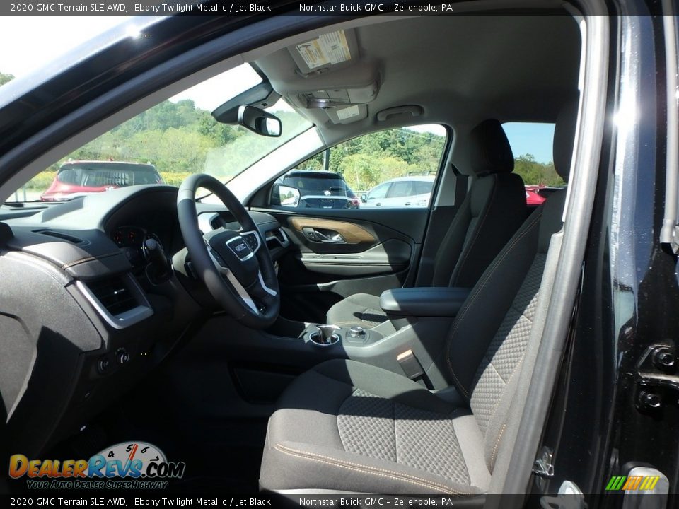 2020 GMC Terrain SLE AWD Ebony Twilight Metallic / Jet Black Photo #12