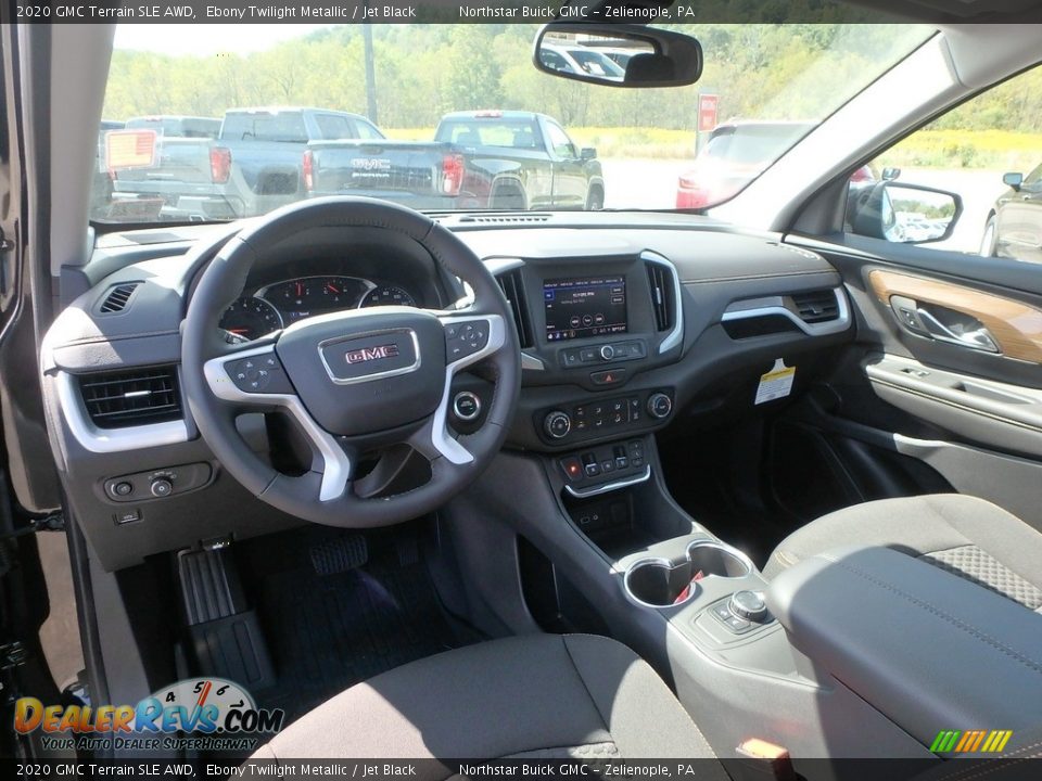 2020 GMC Terrain SLE AWD Ebony Twilight Metallic / Jet Black Photo #14